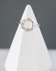 "Open" Hexagon Ring