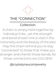 Connection: "Kat" 14K Yellow Gold Paperclip Chain