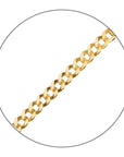 Connection: "Jamie" 14K Yellow Gold Curb Chain