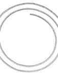 Connection: "Lauren" Sterling Silver Curb Chain