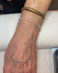 Connection: "Effie" Twisted Sterling Silver Cable Chain