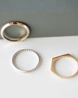 Stackable "Angled" Ring