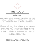Round "Solid" Stud Earrings