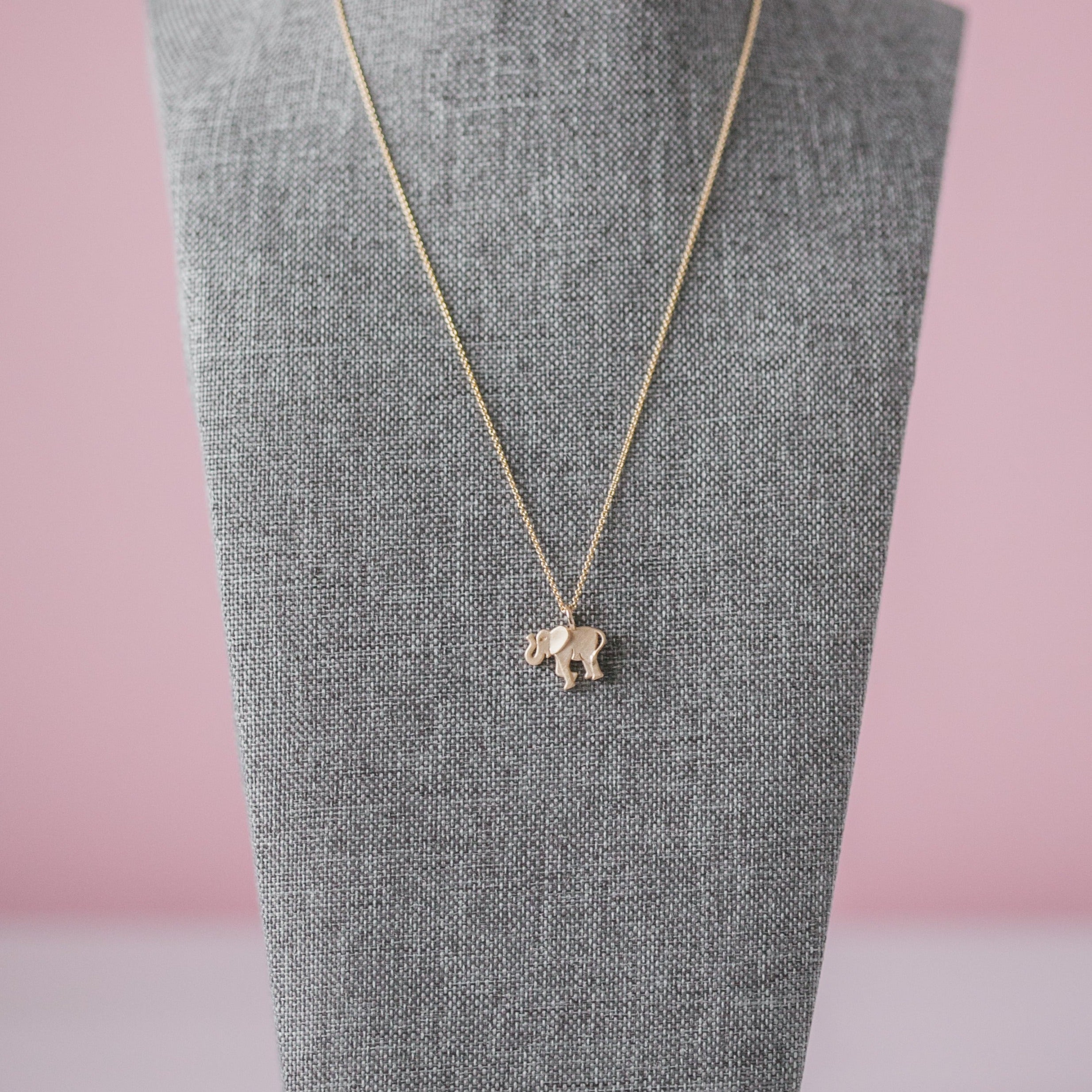 &quot;Sisterhood&quot; Elephant Necklace