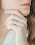 Stackable "Angled" Ring