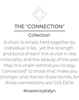 "Connections" Bold Paperclip Chain