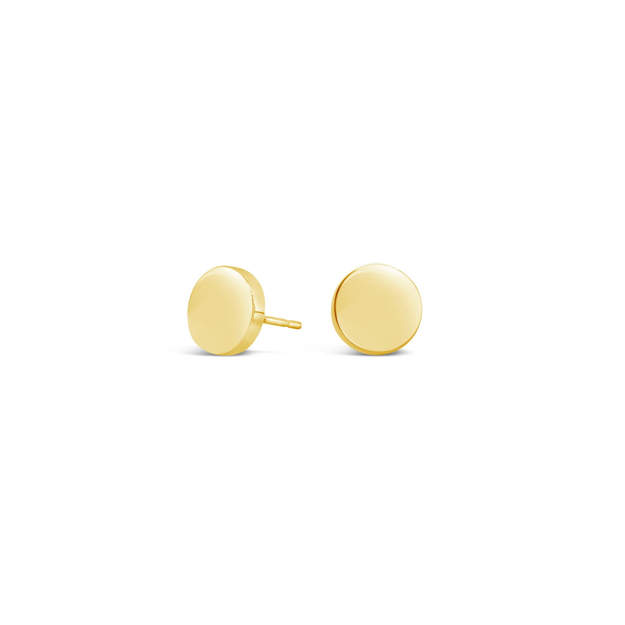 Round &quot;Mini&quot; Stud Earrings