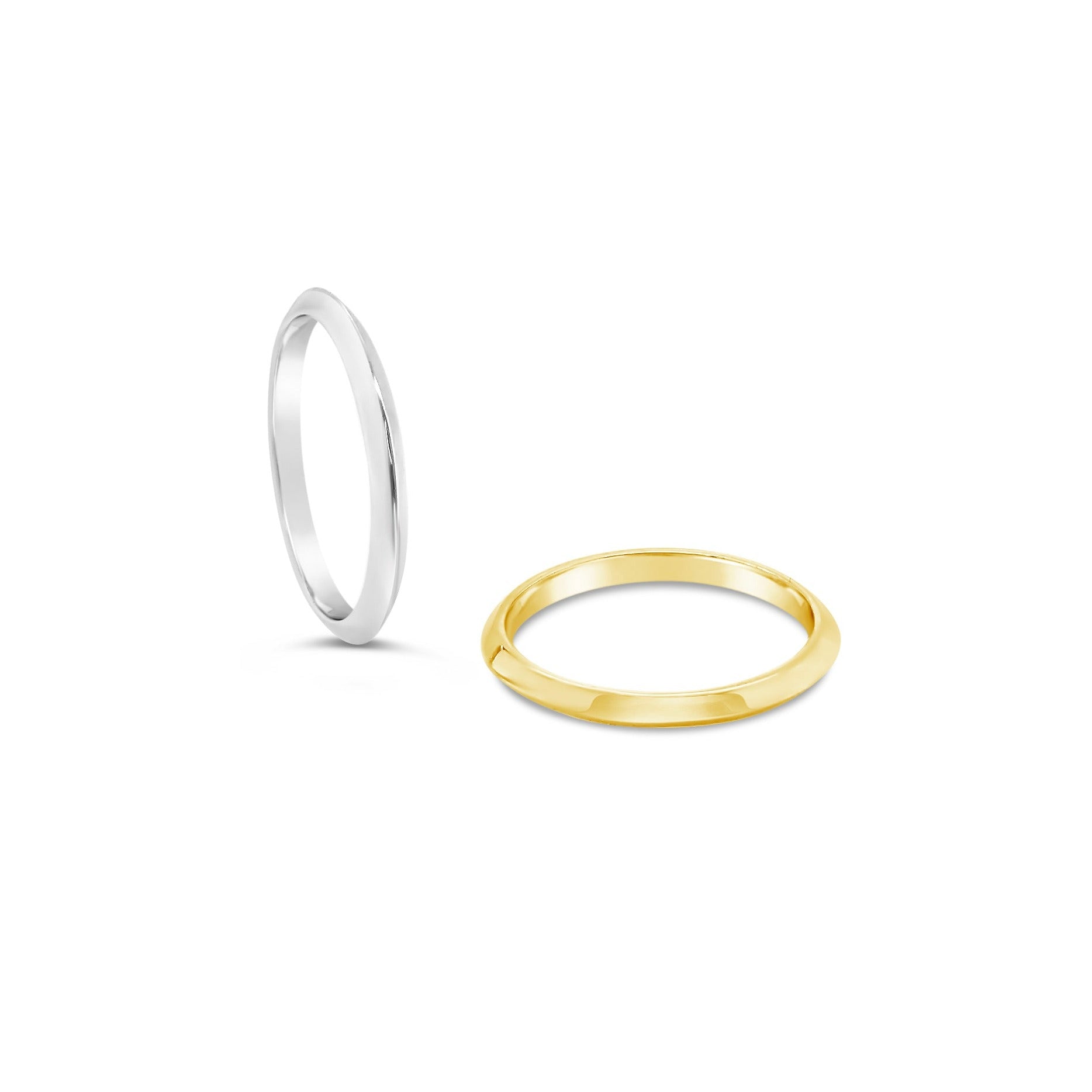 Stackable &quot;Edge&quot; Ring