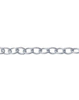 Connection: "Effie" Twisted Sterling Silver Cable Chain