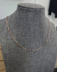 "Connections" Dainty Paperclip Chain