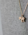 "Sisterhood" Elephant Necklace