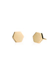 Hexagon "Mini" Stud Earrings